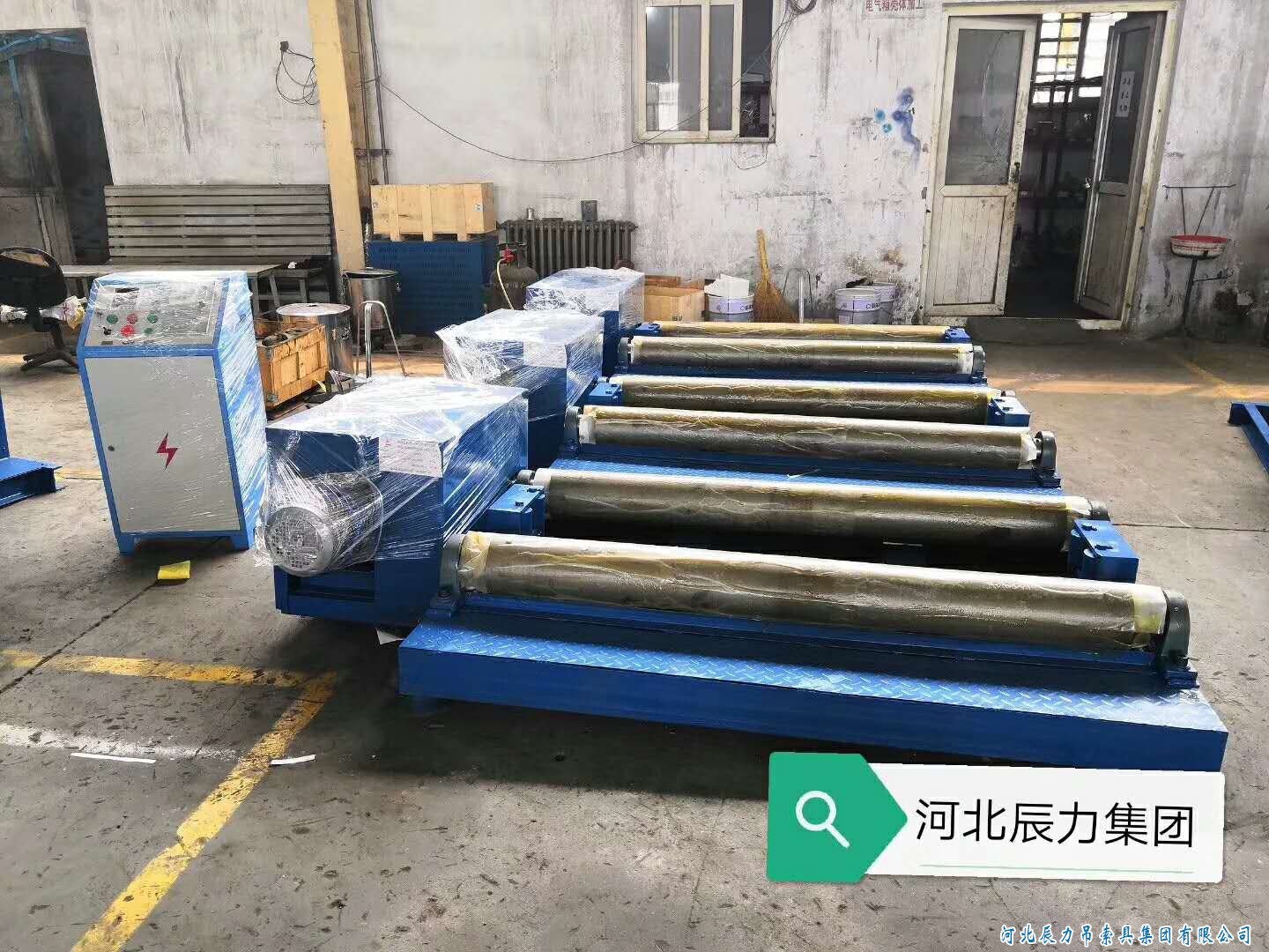 鋼絲繩纏放繩機器，鋼絲繩索具壓制機器，集體裝柜發(fā)貨